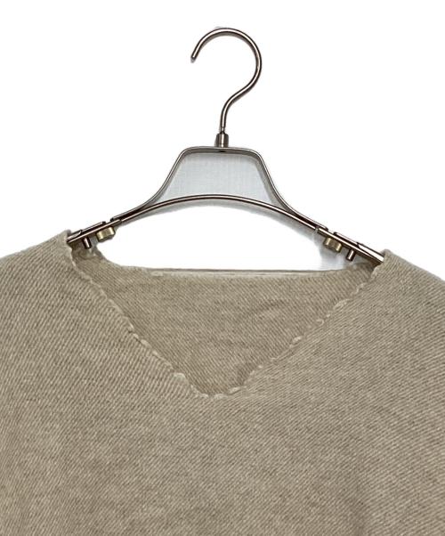 SUNSEA（サンシー）SUNSEA (サンシー) SHRINKAGE V-NECK アイボリー サイズ:2の古着・服飾アイテム