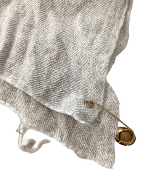 SUNSEA（サンシー）SUNSEA (サンシー) SHRINKAGE V-NECK アイボリー サイズ:2の古着・服飾アイテム