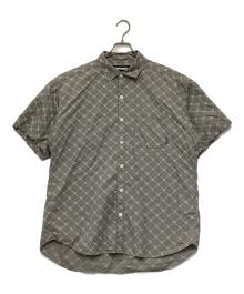 NEIGHBORHOOD（ネイバーフッド）の古着「モノグラム ショートスリーブシャツ」｜グレー