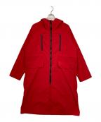 MEYAMEメヤメ）の古着「MANY POCKETS PARKA」｜レッド