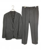 UNIVERSAL LANGUAGEユニバーサルランゲージ）の古着「SUPER120'sウールフランネルジャケット セットアップ」｜グレー