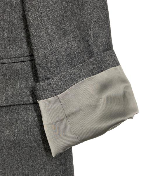 UNIVERSAL LANGUAGE（ユニバーサルランゲージ）UNIVERSAL LANGUAGE (ユニバーサルランゲージ) SUPER120'sウールフランネルジャケット セットアップ グレー サイズ:46の古着・服飾アイテム