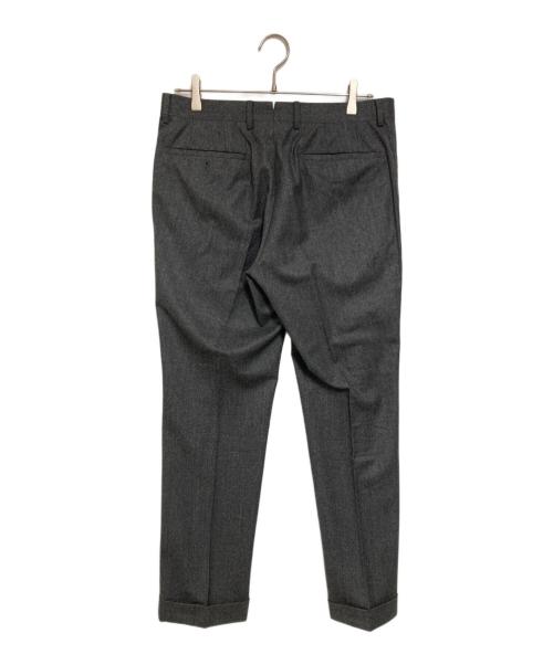 UNIVERSAL LANGUAGE（ユニバーサルランゲージ）UNIVERSAL LANGUAGE (ユニバーサルランゲージ) SUPER120'sウールフランネルジャケット セットアップ グレー サイズ:46の古着・服飾アイテム