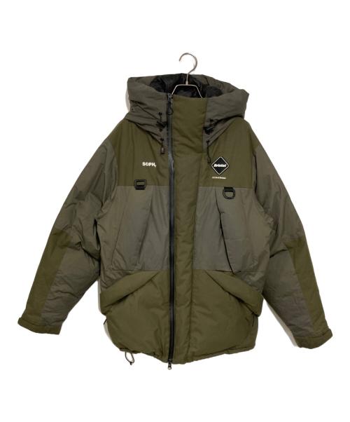 F.C.R.B.（エフシーレアルブリストル）F.C.R.B. (エフシーレアルブリストル) DOWN BENCH PARKA カーキ サイズ:XLの古着・服飾アイテム