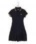 FRED PERRY（フレッドペリー）の古着「REISSUES PLEATED PIQUE TENNIS DRESS」｜ブラック