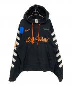NIKE×OFFWHITEナイキ×オフホワイト）の古着「プルオーバーパーカー」｜ブラック