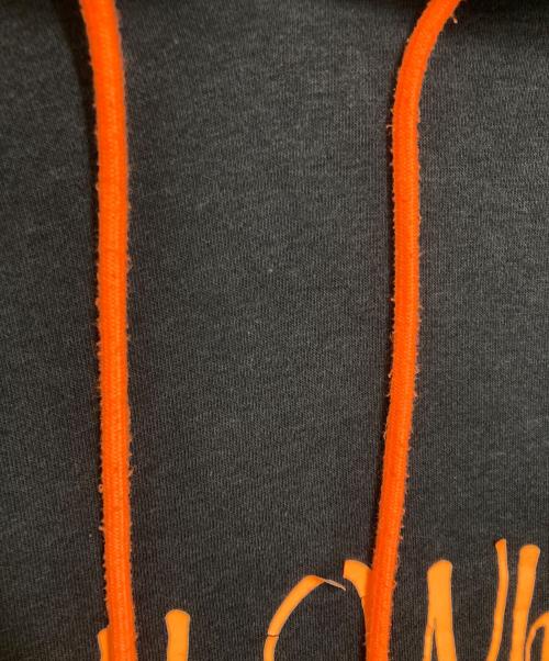 NIKE（ナイキ）NIKE (ナイキ) OFFWHITE (オフホワイト) プルオーバーパーカー ブラック サイズ:Mの古着・服飾アイテム