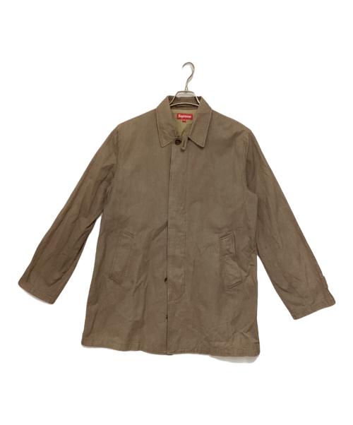 SUPREME（シュプリーム）SUPREME (シュプリーム) ステンカラーコート ブラウン サイズ:XLの古着・服飾アイテム