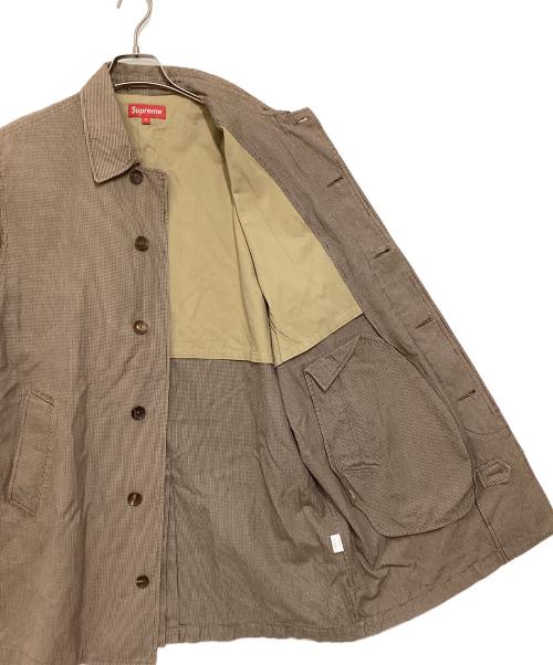 SUPREME（シュプリーム）SUPREME (シュプリーム) ステンカラーコート ブラウン サイズ:XLの古着・服飾アイテム