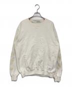 OFFWHITEオフホワイト）の古着「バックアロークルーネックスウェット」｜ホワイト