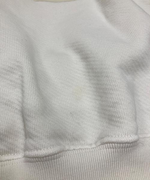 OFFWHITE（オフホワイト）OFFWHITE (オフホワイト) バックアロークルーネックスウェット ホワイト サイズ:Lの古着・服飾アイテム