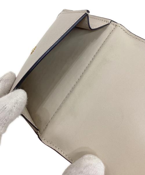 LOEWE（ロエベ）LOEWE (ロエベ) 3つ折り財布 ベージュの古着・服飾アイテム