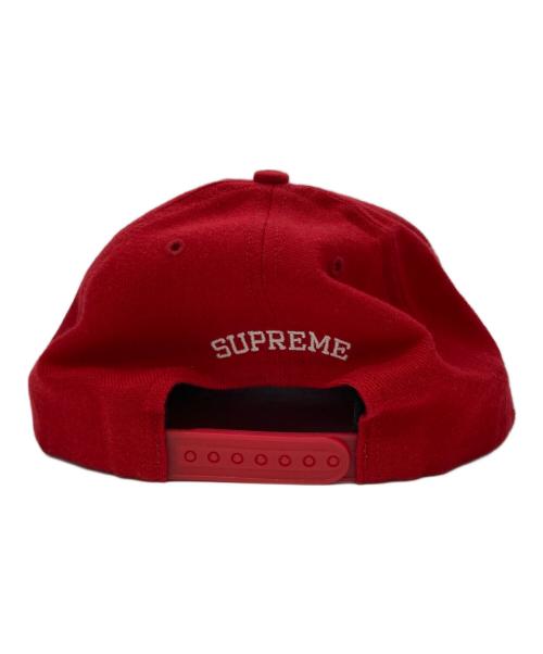 SUPREME（シュプリーム）Supreme (シュプリーム) Holy Rollers 5 Panel Cap レッドの古着・服飾アイテム