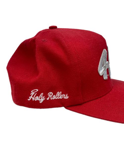SUPREME（シュプリーム）Supreme (シュプリーム) Holy Rollers 5 Panel Cap レッドの古着・服飾アイテム