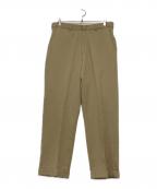 POLO RALPH LAURENポロ・ラルフローレン）の古着「サイドアジャスタープリーツパンツ」｜ベージュ