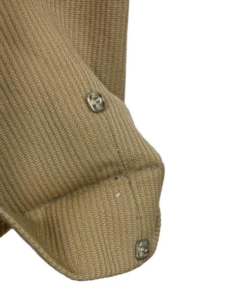 POLO RALPH LAUREN（ポロ・ラルフローレン）POLO RALPH LAUREN (ポロ・ラルフローレン) サイドアジャスタープリーツパンツ ベージュ サイズ:不明の古着・服飾アイテム