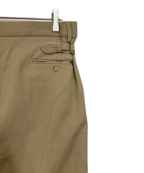 POLO RALPH LAUREN（ポロ・ラルフローレン）POLO RALPH LAUREN (ポロ・ラルフローレン) サイドアジャスタープリーツパンツ ベージュ サイズ:不明の古着・服飾アイテム