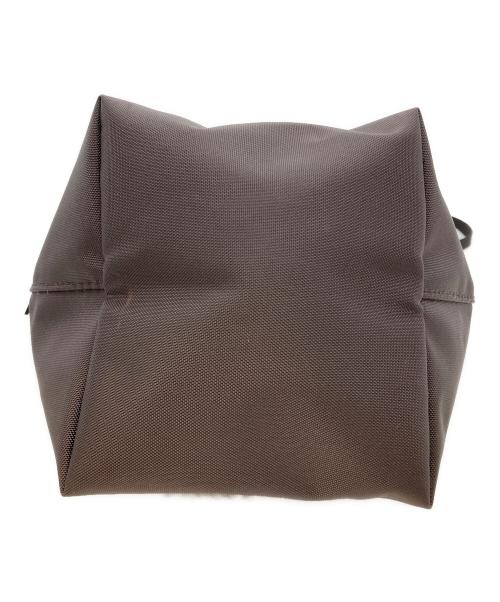 Herve Chapelier（エルベシャプリエ）Herve Chapelier (エルベシャプリエ) 舟形ショルダーポーチ モカの古着・服飾アイテム