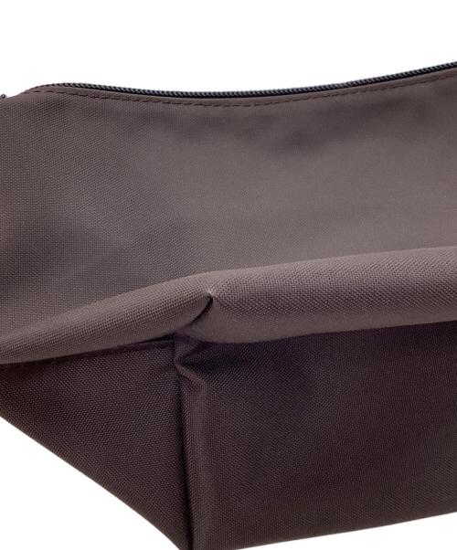 Herve Chapelier（エルベシャプリエ）Herve Chapelier (エルベシャプリエ) 舟形ショルダーポーチ モカの古着・服飾アイテム