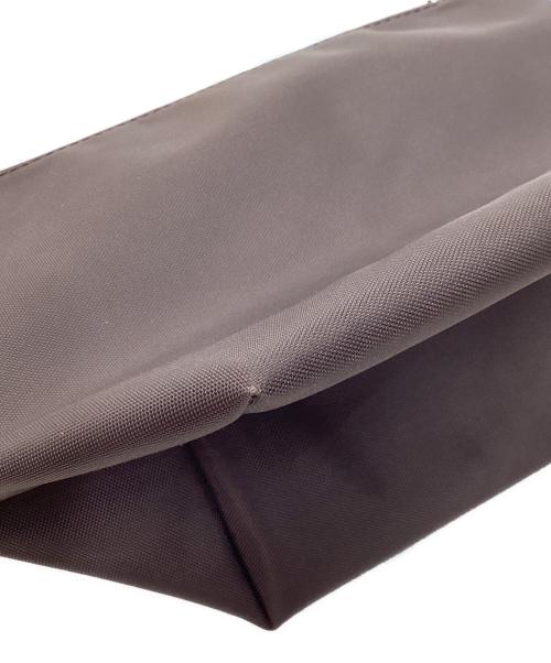 Herve Chapelier（エルベシャプリエ）Herve Chapelier (エルベシャプリエ) 舟形ショルダーポーチ モカの古着・服飾アイテム