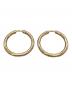 TOM WOOD（トムウッド）の古着「Classic Hoop Large Gold」｜ゴールド