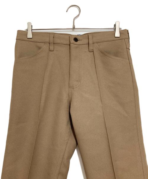 Wrangler（ラングラー）Wrangler (ラングラー) MIYAGIHIDETAKA (ミヤギヒデタカ) Flare Pants（フレアパンツ） ベージュ サイズ:32×30の古着・服飾アイテム