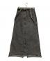 Ameri (アメリ) MEDI INVERT SUSPENDER DENIM SKIRT ブラック サイズ:26：9000円