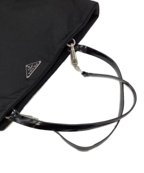 PRADA（プラダ）PRADA (プラダ) ナイロンミニトートバッグ ブラックの古着・服飾アイテム