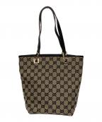GUCCIグッチ）の古着「トートバッグ」｜ベージュ