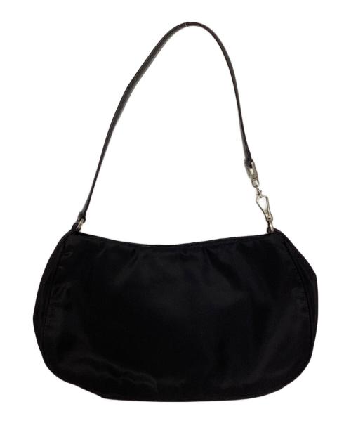 PRADA（プラダ）PRADA (プラダ) ナイロンミニハンドバッグ ブラックの古着・服飾アイテム
