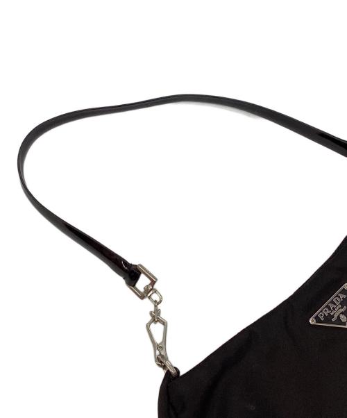 PRADA（プラダ）PRADA (プラダ) ナイロンミニハンドバッグ ブラックの古着・服飾アイテム