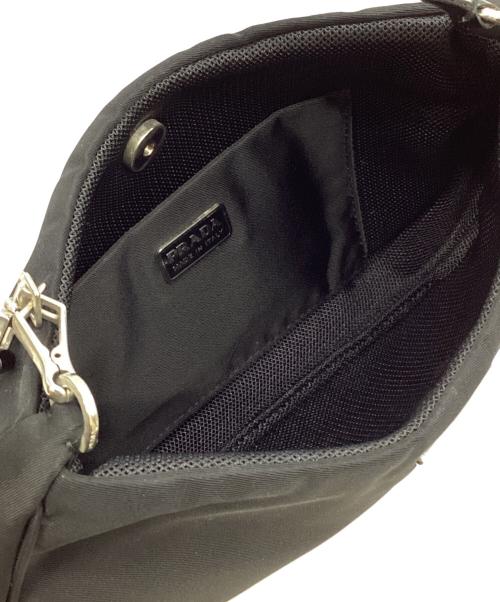 PRADA（プラダ）PRADA (プラダ) ナイロンミニハンドバッグ ブラックの古着・服飾アイテム