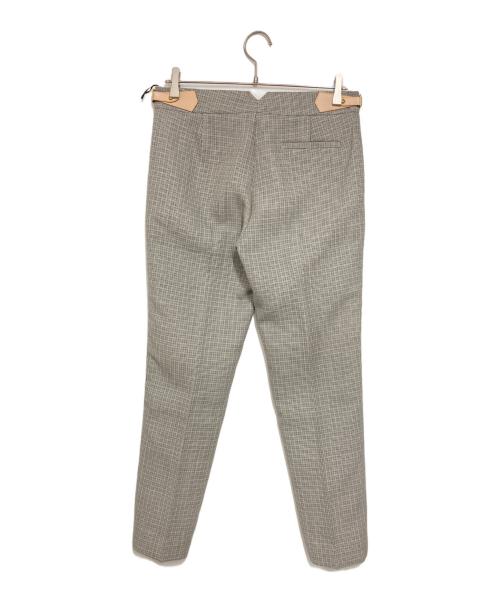 LOUIS VUITTON（ルイ ヴィトン）LOUIS VUITTON (ルイ ヴィトン) 千鳥格子柄テーパードパンツ グレー サイズ:38の古着・服飾アイテム