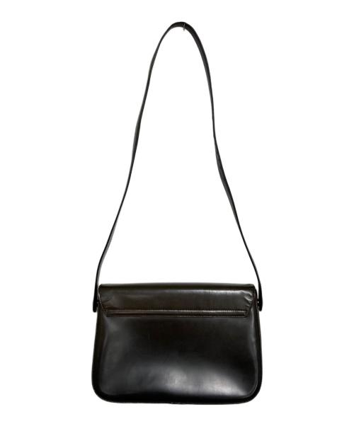 PRADA（プラダ）PRADA (プラダ) エナメルショルダーバッグ ブラウンの古着・服飾アイテム