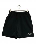 BALENCIAGAバレンシアガ）の古着「ロゴ刺繍 スウェット ハーフパンツ」｜ダークグレー