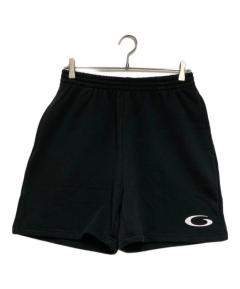 最終値下げ　早い者勝ち　BALENCIAGA スウェットハーフパンツ 中古・古着通販】BALENCIAGA (バレンシアガ) ロゴ刺繍スウェットハーフ