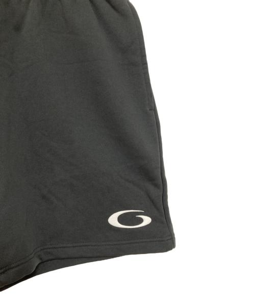 BALENCIAGA（バレンシアガ）BALENCIAGA (バレンシアガ) ロゴ刺繍 スウェット ハーフパンツ ダークグレー サイズ:XXSの古着・服飾アイテム