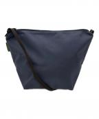 Herve Chapelierエルベシャプリエ）の古着「舟形ショルダーバッグ」｜ネイビー