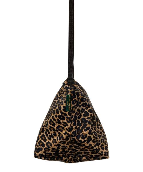 Herve Chapelier（エルベシャプリエ）Herve Chapelier (エルベシャプリエ) レオパードショルダーバッグ ブラック×ホワイトの古着・服飾アイテム