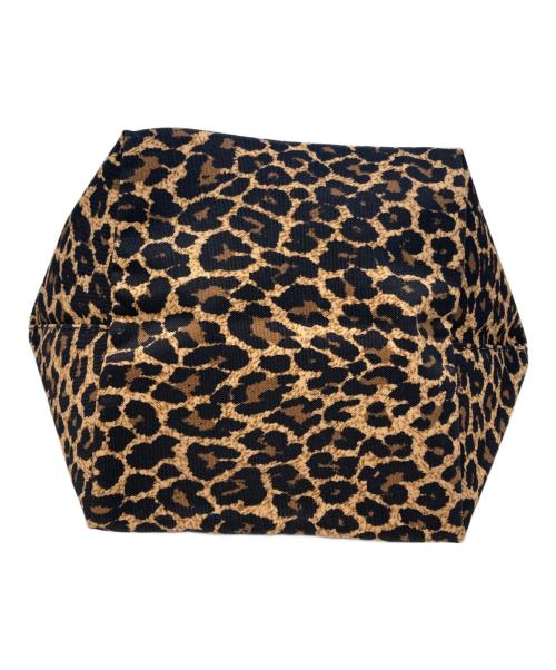 Herve Chapelier（エルベシャプリエ）Herve Chapelier (エルベシャプリエ) レオパードショルダーバッグ ブラック×ホワイトの古着・服飾アイテム