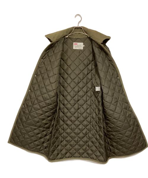 Traditional Weatherwear（トラディショナルウェザーウェア）Traditional Weatherwear (トラディショナルウェザーウェア) キルティングコート グリーン サイズ:36の古着・服飾アイテム
