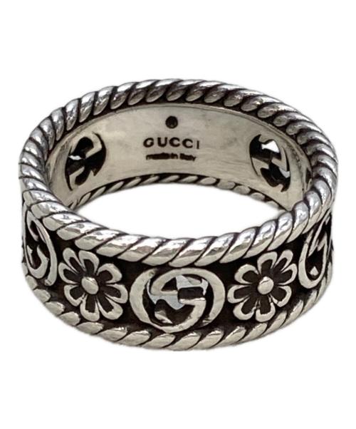 GUCCI（グッチ）GUCCI (グッチ) インターロッキングG フラワー リング サイズ:13号の古着・服飾アイテム