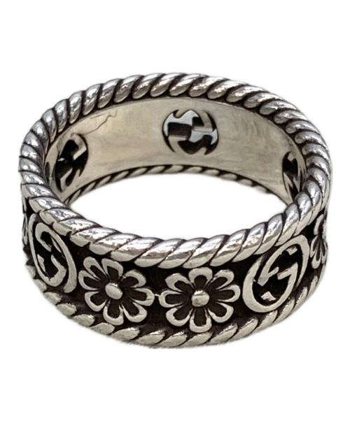 GUCCI（グッチ）GUCCI (グッチ) インターロッキングG フラワー リング サイズ:13号の古着・服飾アイテム