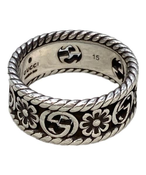 GUCCI（グッチ）GUCCI (グッチ) インターロッキングG フラワー リング サイズ:13号の古着・服飾アイテム