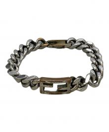 FENDI（フェンディ）の古着「チェーンブレスレット」｜シルバー