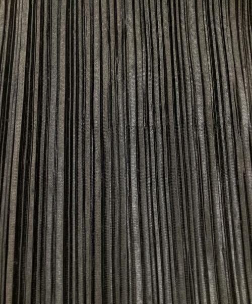 PLEATS PLEASE（プリーツプリーズ）PLEATS PLEASE (プリーツプリーズ) フロントジップシャツワンピース ブラック サイズ:4の古着・服飾アイテム