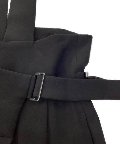 ENFOLD（エンフォルド）ENFOLD (エンフォルド) ONE-SHOULDER SARROUEL TROUSERS ブラック サイズ:36の古着・服飾アイテム