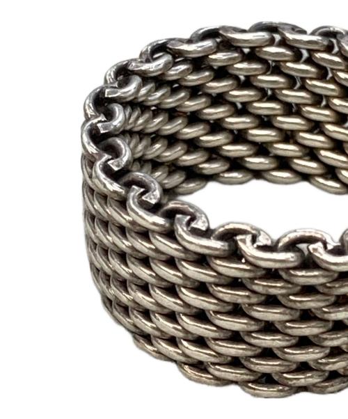 TIFFANY & Co.（ティファニー）TIFFANY & Co. (ティファニー) サマセット メッシュ リング シルバー サイズ:15号の古着・服飾アイテム