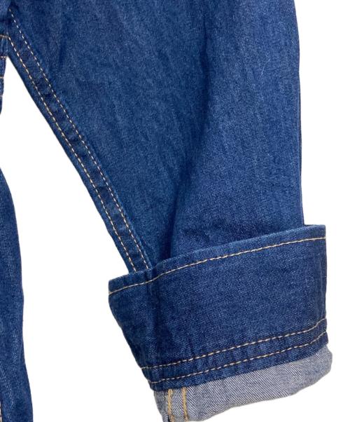 SHIPS any（シップスエニィ）SHIPS any (シップスエニィ) シャーリング デニム ポケット ワンピース ブルー サイズ:FREEの古着・服飾アイテム