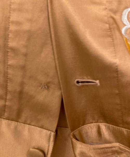 DAIRIKU（ダイリク）DAIRIKU (ダイリク) Dragon Embroidery Souvenir Jacket サーモンピンク サイズ:Freeの古着・服飾アイテム